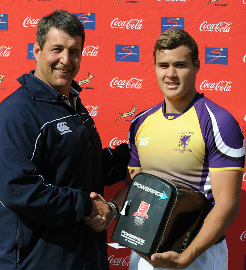 Dawie Theron sees a lot of talent at the Coca-Cola Under 18 Craven Week
