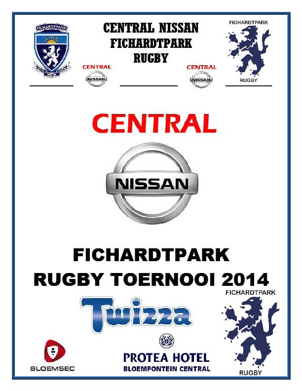 Uitslae van die Fichardtpark Central Nissan toernooi 2014