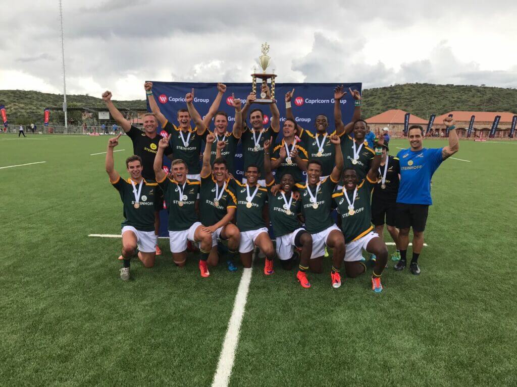 Junior Blitsbokke kampioene in Windhoek