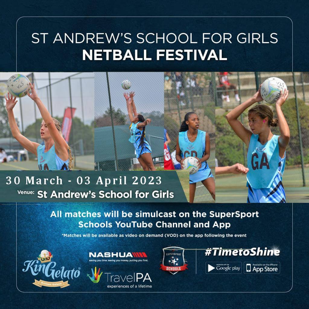Schools to battle it out at St Andrew’s netball festival in Bedfordview