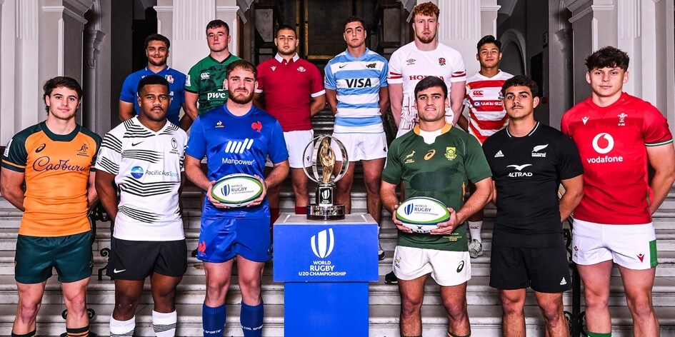 Captains ready to shine in World Rugby u20 Champs