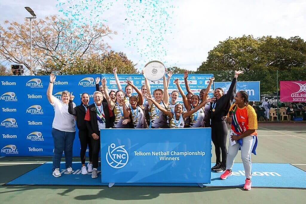 Western Cape Willows champions of the Telkom Netball Championship