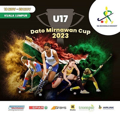 Four from Durban Girls’ College in SA u17 team for Mirnawan Cup