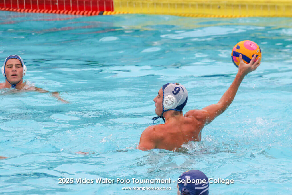 St Andrew's College booked their spot in the semifinals of the Vides Water Polo Tournament. Photo: TeamPhotoSA