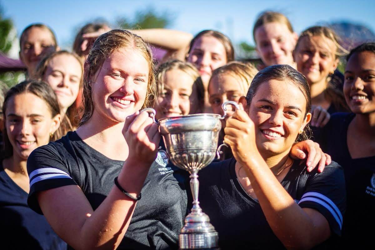 Rhenish Girls' High School are crowned 4m Swimming Gala champs. Photo: Supplied