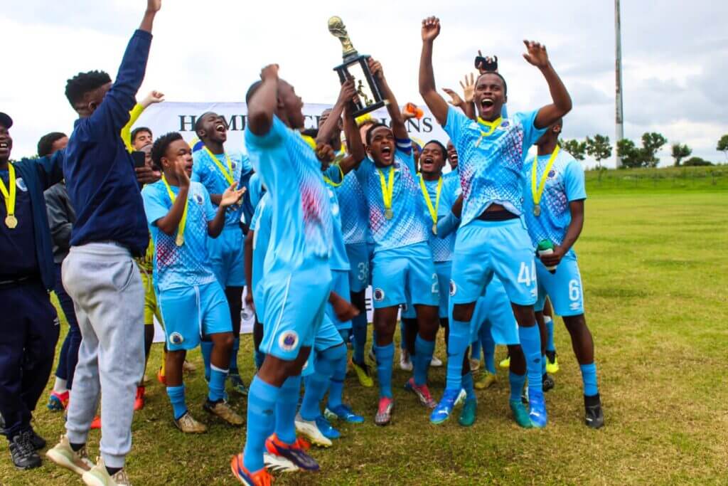 Tumelo Ndaba’s Supersport United retains GDL Top Eight title