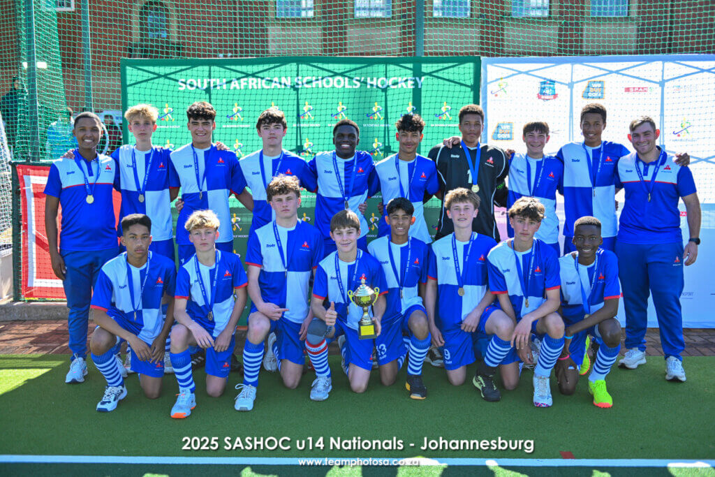 Western Province were crowned champions of the 2024 u14 SASHOC National Week. Photo: TeamPhotoSA