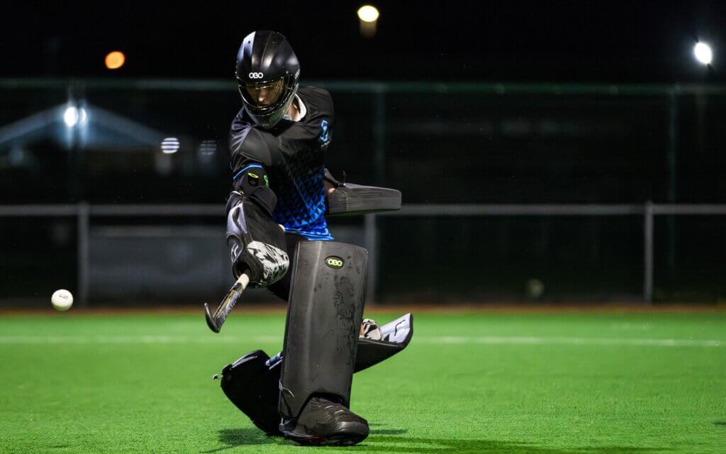 Luan Bornman was in action for Paarl Boys' High at the Cape Town International Hockey Tournament. Photo: Enhanced Sports Media (ES MEDIA)