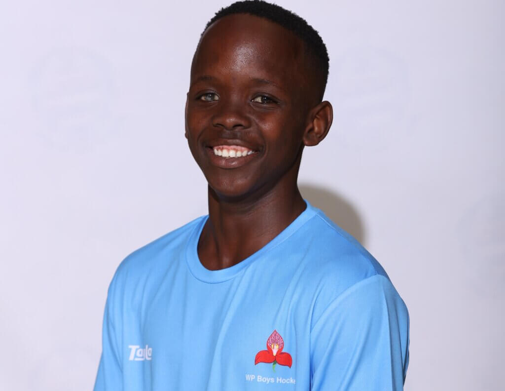 Milani Bekapi represented Western Province B at this year's SASHOC National Week. After the tournament, he was named in the SA Schools u18B team. Photo: TeamPhotoSA
