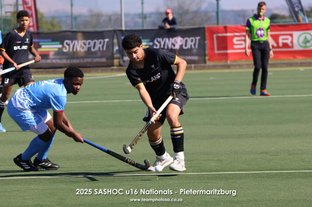 Boland A got their title defence of the u16 SASHOC National Week off to a good start at Hilton College on Tuesday. Photo: TeamPhotoSA