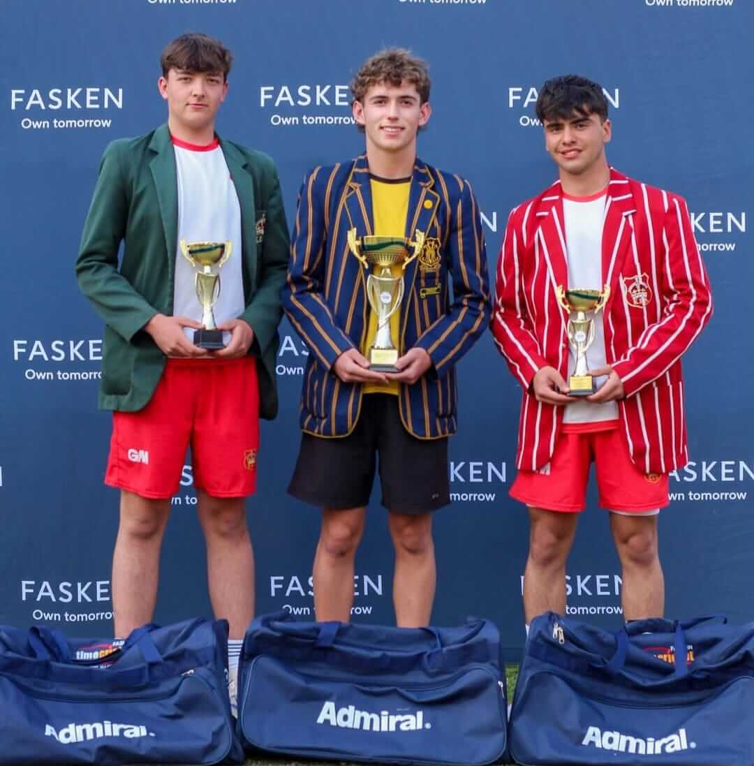 Rowles, Grooteman, and Dias scoop top honours at Fasken Time Cricket Festival
