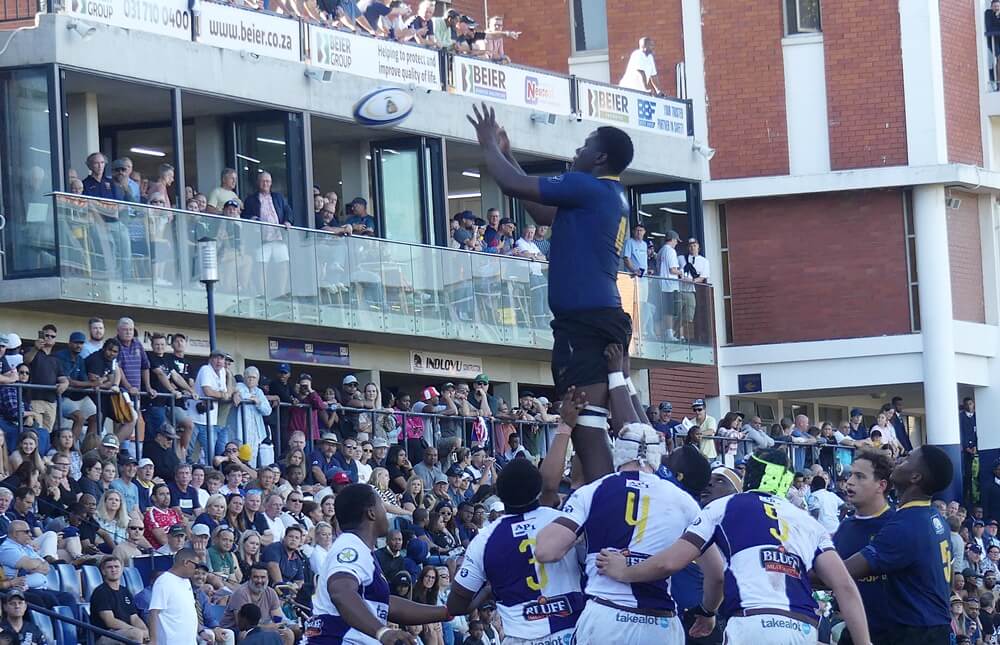 When they met on Van Heerden's Field on 26 April, DHS scored a hard-fought seven-point win over orthwood after a hard, physical battle. Photo: Brad Morgan.