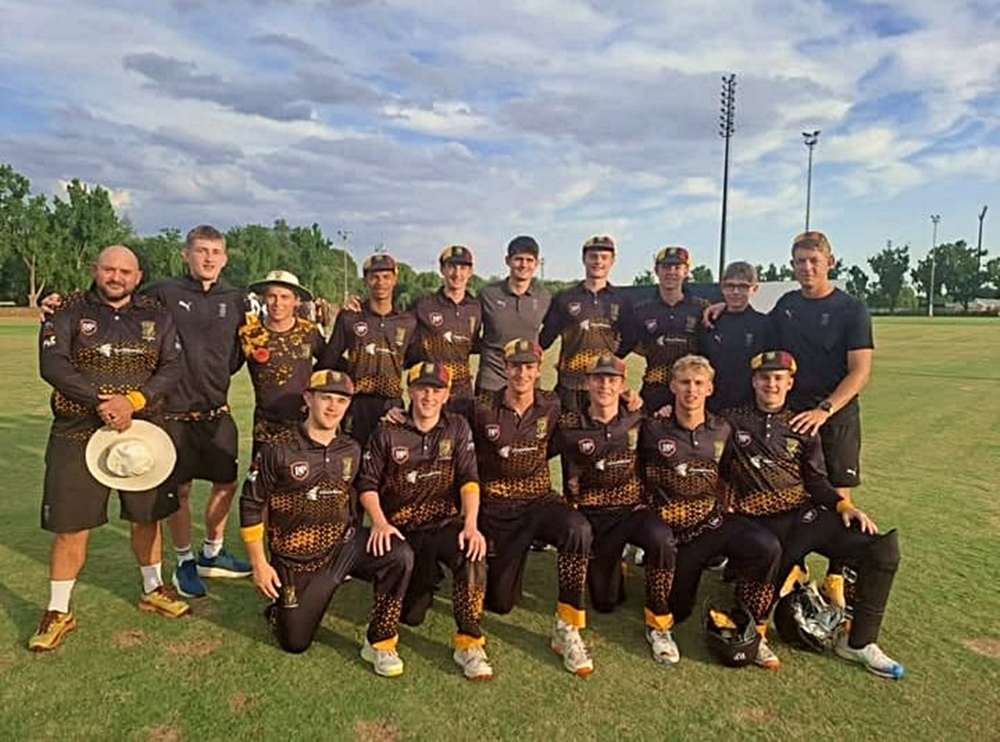 Boland Landbou powered their way to an emphatic victory over the NCC Hub XI. Photo: Hoër Landbouskool Boland on Facebook.