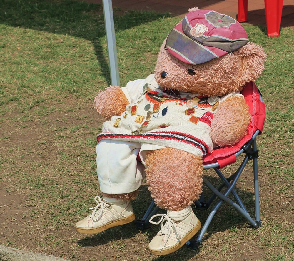 Maritzburg College's cricket mascot, Mikey, watched the Oppenheimer Michaelmas Week hosts score a third win in four outings on Goldstone's on Tuesday. Photo: Maritzburg College on Facebook.
