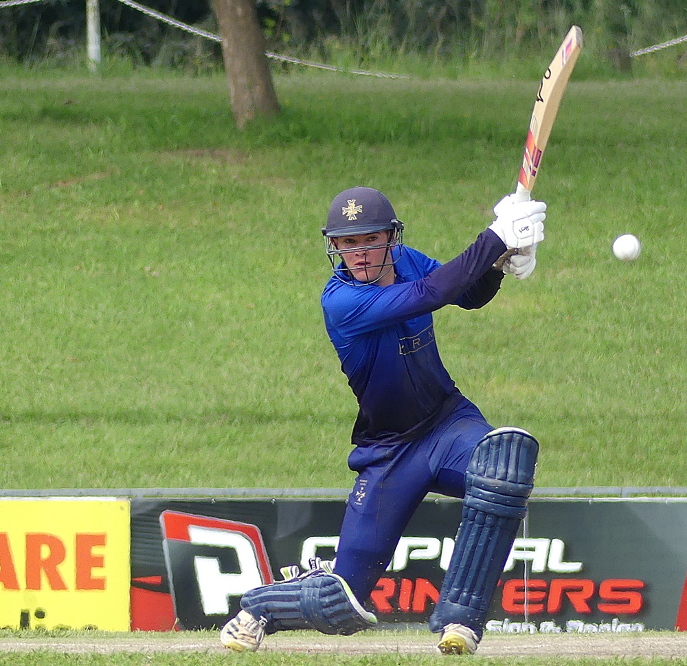 Opening batsman David de Bruyn scored a match-winning century for Northwood against Grantleigh. Photo: Brad Morgan.