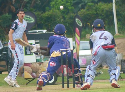 St Charles College made a winning start to the Clifton T20 Tournament, decisively beating their Pietermaritzburg rival, Maritzburg College. Photo: Brad Morgan. 
